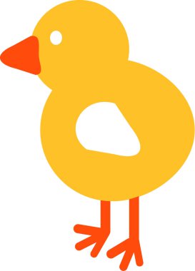 Paskalya biddy vektör