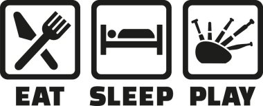 Uyku oyun gayda yemek