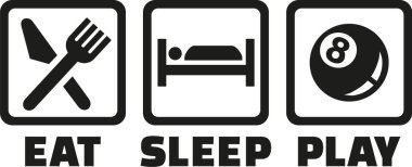 Pool - uyku yemek oyun