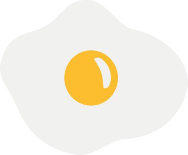 sahanda yumurta vektör