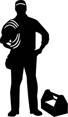 Elektrikçi alt vektör