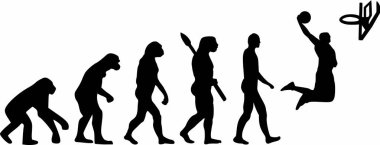 Basketbol evrim vektör