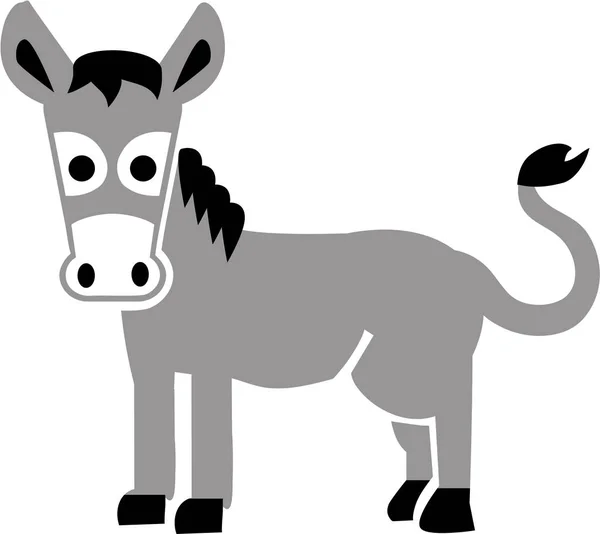 Cartoon Donkey vector — Stockvector