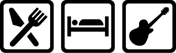 Eat sleep guitar