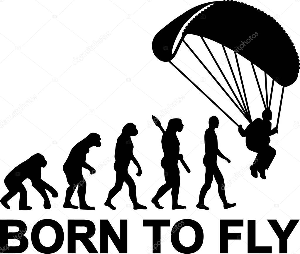 Skydiving Evolution Born to fly