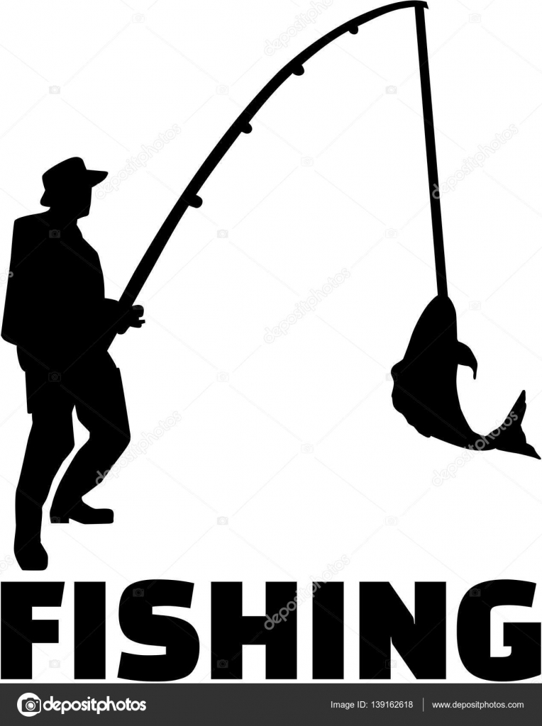 Download Fishing man with rod — Stock Vector © miceking #139162618