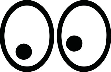komik karikatür eyes
