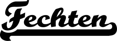 Fechten vector design