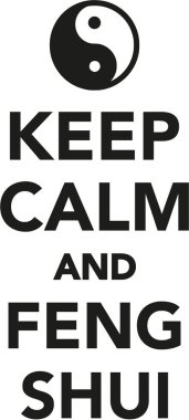 Sakin ve feng shui tutmak