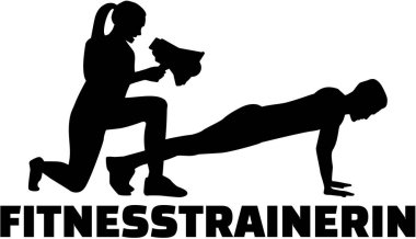 kadın fitness eğitmeni