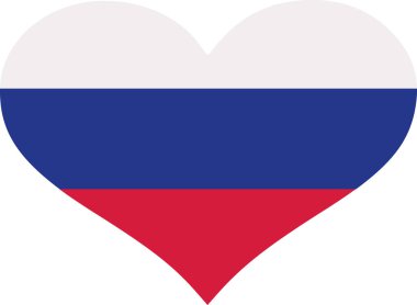 Slovenya bayrağı kalp