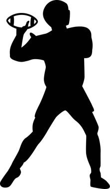 Futbol oyuncu topu atar