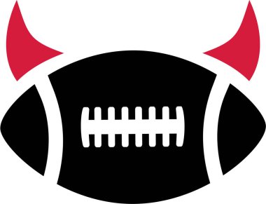 Amerikan futbol şeytan boynuzlarını