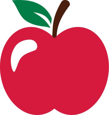 Kırmızı mükemmel olgun elma