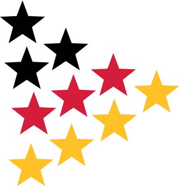 Alman renkli yıldız