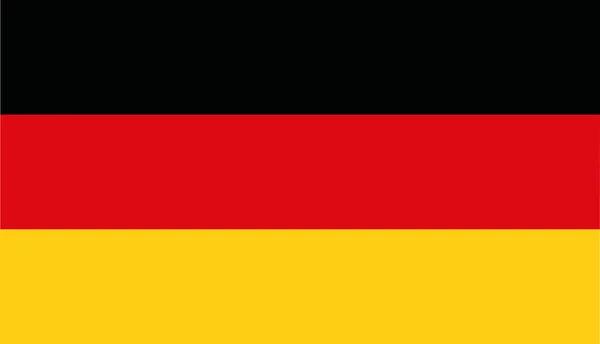 Alemanha Vetor de bandeira — Vetor de Stock