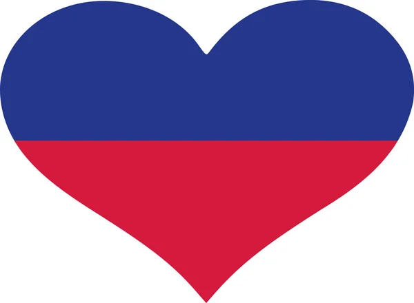 Σημαία του Λιχτενστάιν καρδιά — Διανυσματικό Αρχείο