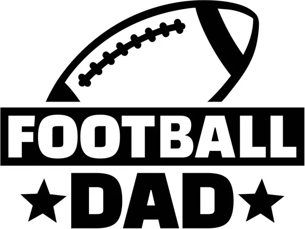 Football papa vecteur — Image vectorielle