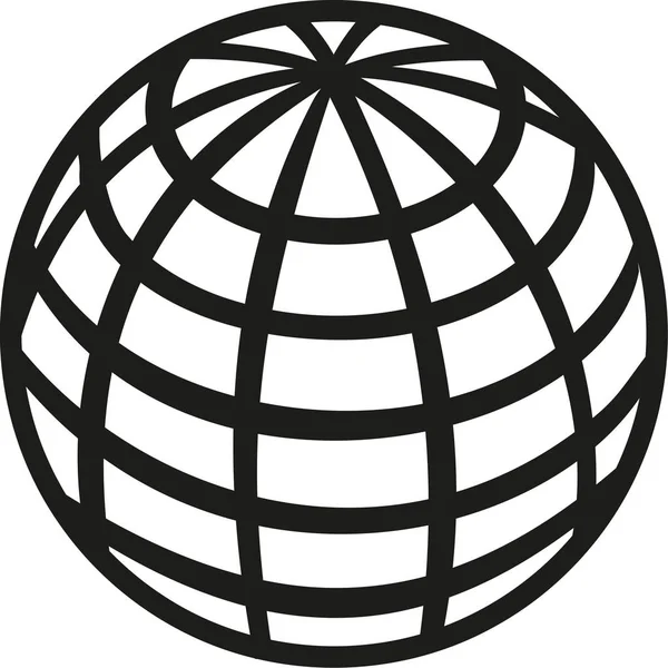 Globe planet earth icon — Stock Vector