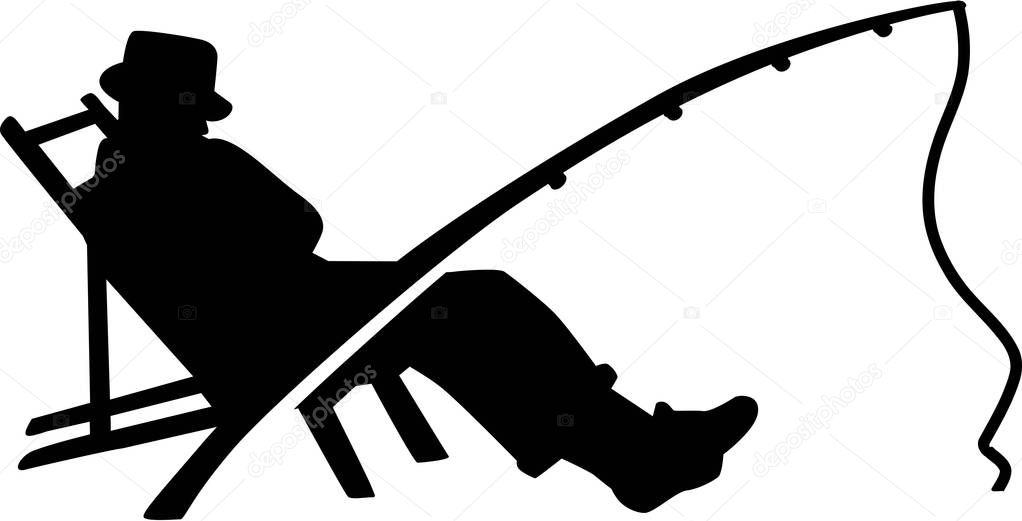 Download Fishing Silhouette Man Rod — Stock Vector © miceking #139162582