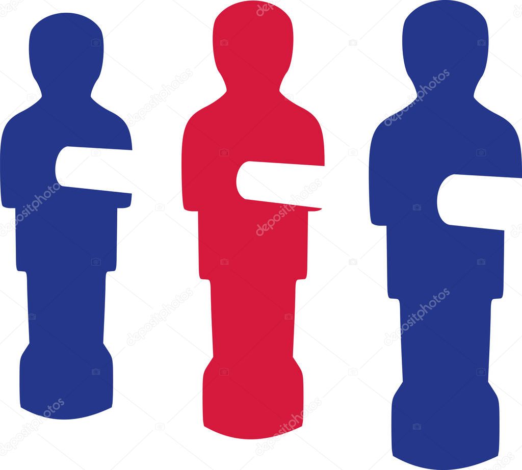 Figures for table football