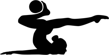 Ritmik Jimnastik topu ile