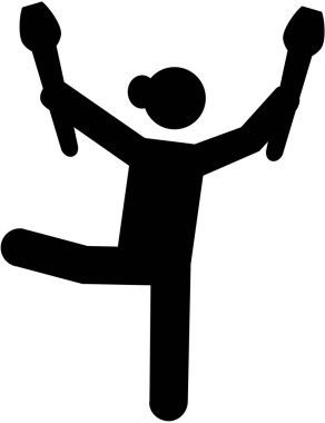 Jimnastik Kulübü piktogram ile