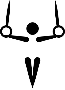 jimnastik yüzük simgesi