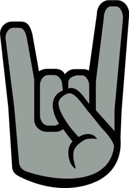 Gri kayayı el simgesi