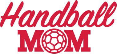 Hentbol anne vektör