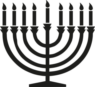 Mutlu Hanuka şamdan