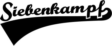 Heptatlon kelime retro Almanca