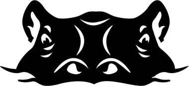 Su aygırı baş Yüzme