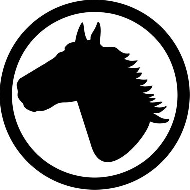 Daire içinde atı ile