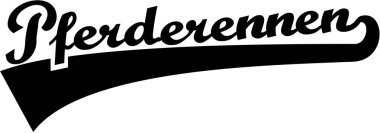 At yarışı Almanca sözcük