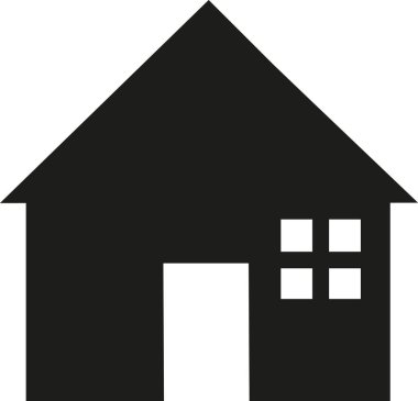 Pencere ile ev simgesi