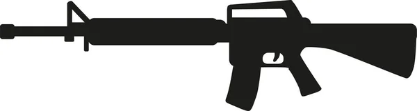 Sniper puška zbraň — Stockový vektor