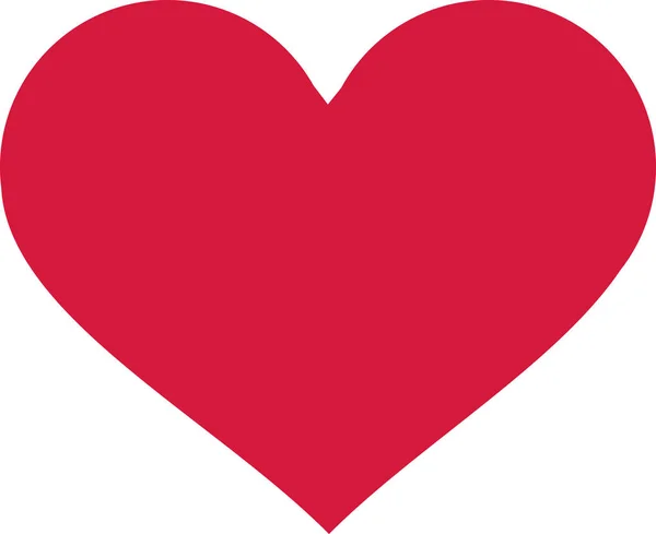 Perfecte hart pictogram — Stockvector