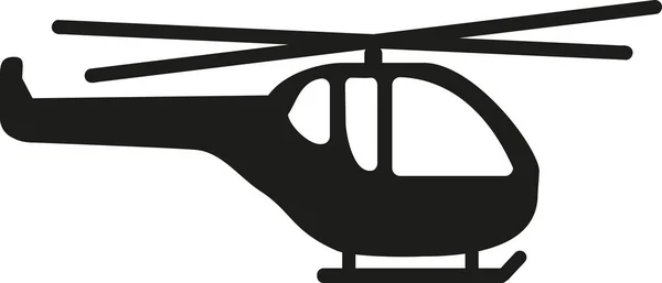 Helicóptero vector pictograma — Archivo Imágenes Vectoriales