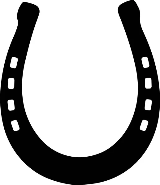 Vettore icona ferro di cavallo — Vettoriale Stock