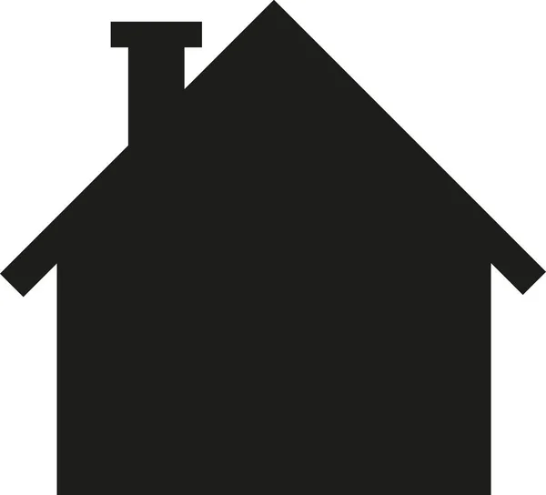 Dom symbol wektor — Wektor stockowy