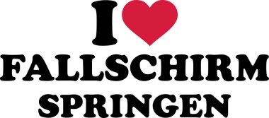 Ich liebe Fallschirmspringen