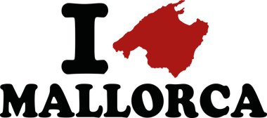 Mallorca harita ile seviyorum