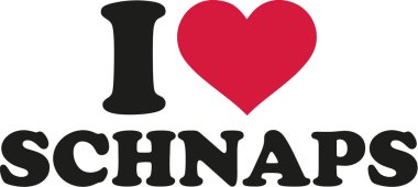 Schnapps Almanca seviyorum