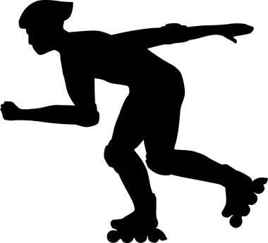 Satır içi Skater siluet