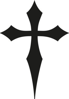 Gotik vektör çapraz