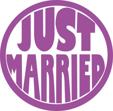 Sadece evli damgası