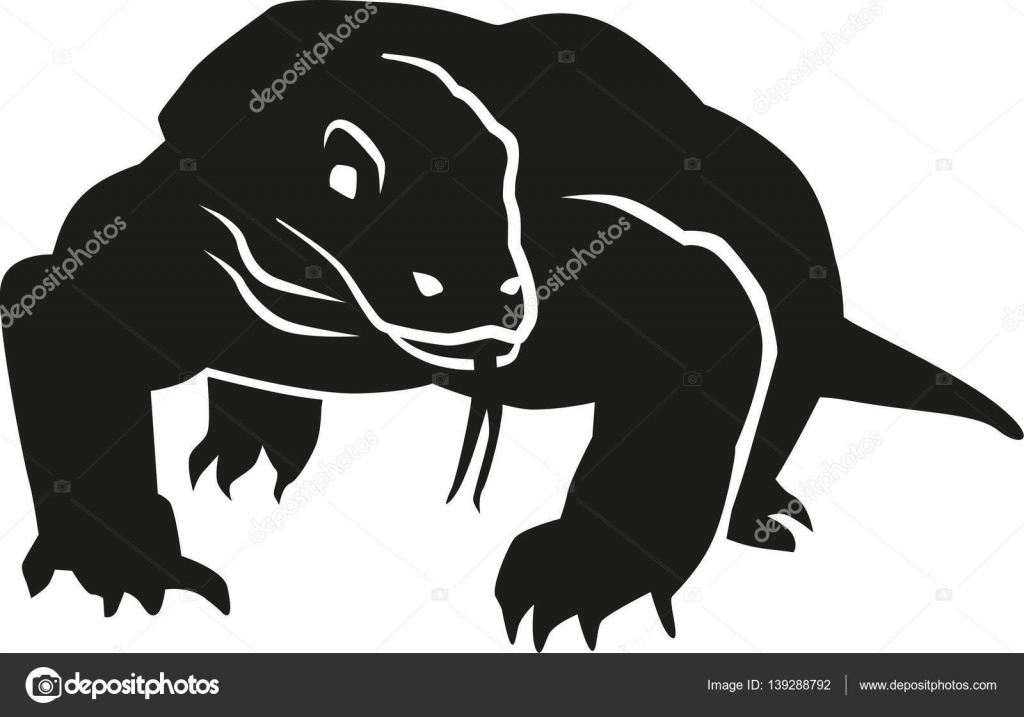 Komodo Dragon Art