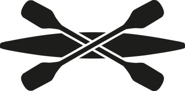 İle çapraz kürekler kayık