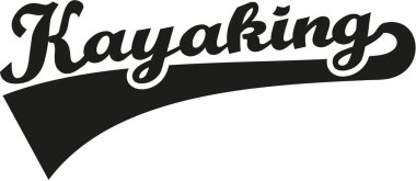 Word retro Kayak